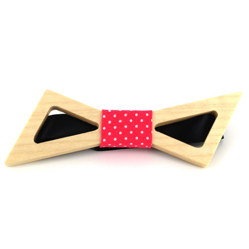Hollow Wood Bow Tie