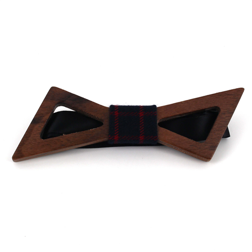 Hollow Wood Bow Tie