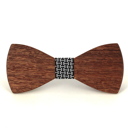 Solid Wood Bow Tie