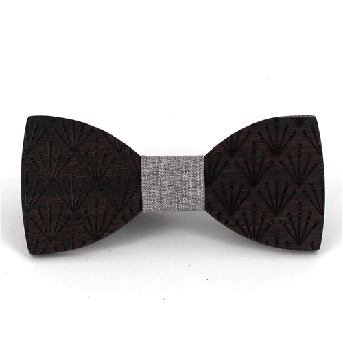 Palm Wood Bow Tie