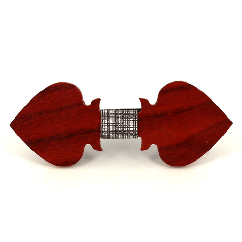 Spades Wooden Bow Tie
