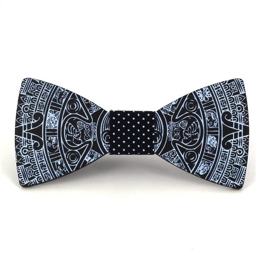 Painted Wooden Bow Tie