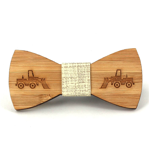 Children's Bamboo Digger Bow Tie