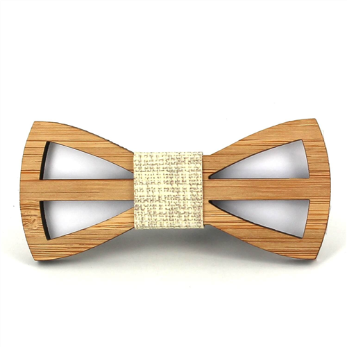 Hollow Bamboo Children's Bow Tie
