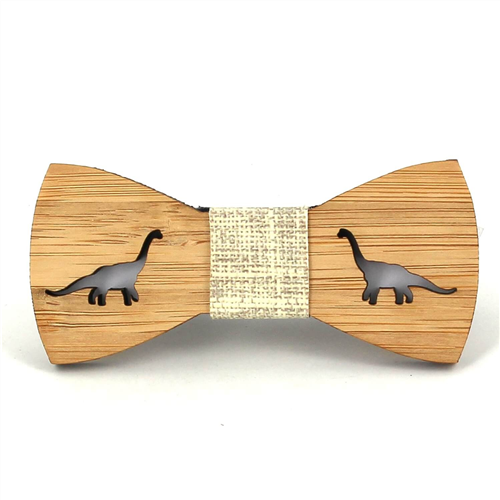 Bamboo Hollow Brachiosaurus Kids Bow Tie