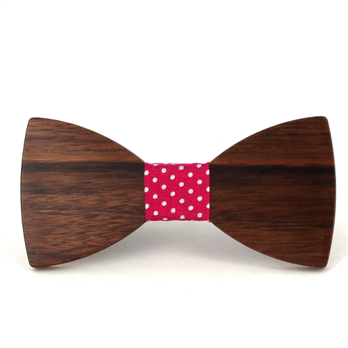 Children's Solid Wood Bow Tie
