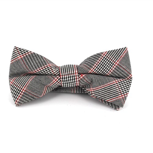 Red Prince of Wales Bow Tie