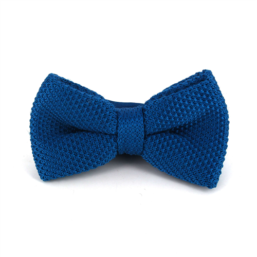 Emerald Green Solid Knit Bow Tie