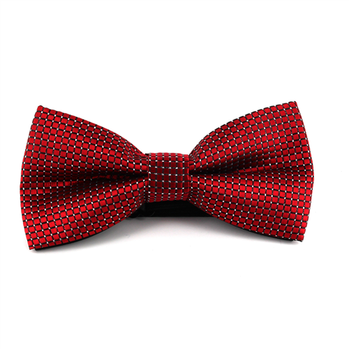 Red Checkered Bow Tie