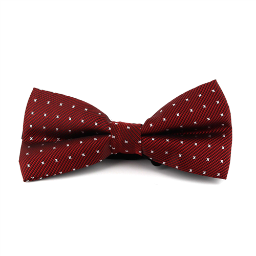 Red Bow Tie with White Stars