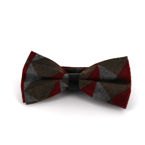 Red Triangles and Leather Bow Tie
