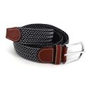 Black and White Elastic Belt