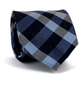 Blue Scottish Check Tie II