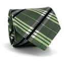 Green Tartan Check Tie