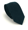 Green Suede Slim Tie