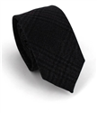Bicolor Check Slim Tie
