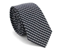 Bicolor Check Slim Tie