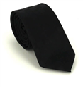 Bicolor Check Slim Tie