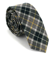 Multicolor Check Slim Tie