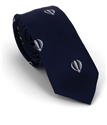 Narrow Blue Balloons Tie