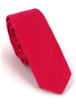 Narrow Solid Pink Tie