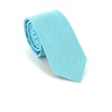 Narrow Solid Turquoise Tie