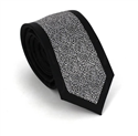 Black and White Slim Tie