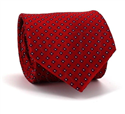 Red Star Pattern Tie