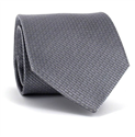 Grey Textured Tie