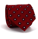 Red Floral Tie