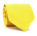 Solid Yellow MicroTwill Tie