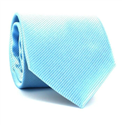 Solid Aqua Blue Tie