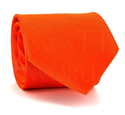 Solid Orange MicroTwill Tie