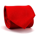 Solid Red MicroTwill Tie