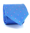 Light Blue Polka Dot Tie