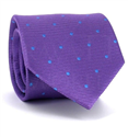 Polka Dot Lavender Tie