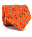 Orange Polka Dot Tie