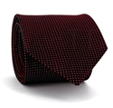 Crimson Polka Dot Tie