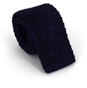 Purple Marled Knit Tie