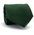 Dark Green Polka Dot Tie