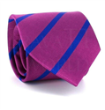 Fuchsia Striped Tie