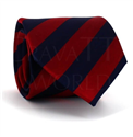 Red and Blue Striped Tie