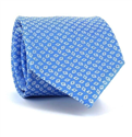 Blue Diamond Pattern Tie