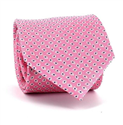 Pink Diamond Pattern Tie