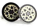 Enamelled Circular Cufflink I