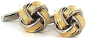 Golden Four Knots Cufflinks III