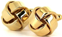 Smooth Gold 4-Knot Cufflinks