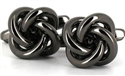 Black 4-Knot Cufflinks II