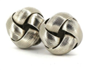 Striped 4 Knots Cufflinks IV
