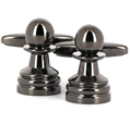 Black Chess Cufflinks
